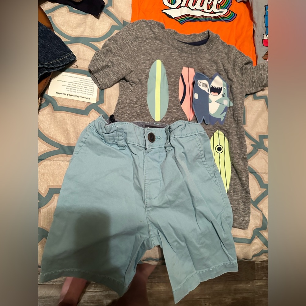 4T summer outfit for boys